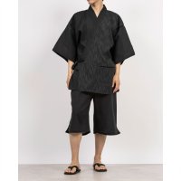 COMME CA MEN/コムサメン COMME CA MEN コムサメン ストライプ×無地柄 甚平/508194150