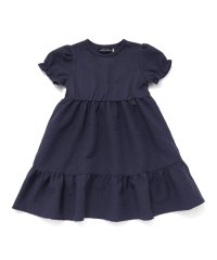 BeBe Petits Pois Vert/【店舗限定】パフスリーブティアードワンピース(95~150cm)/508194663