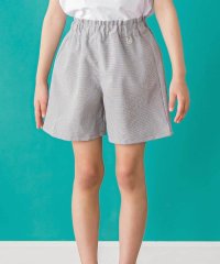 BeBe Petits Pois Vert/【店舗限定】千鳥格子スカラップポケットショートパンツ(95~160cm)/508194667