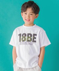 BeBe Petits Pois Vert/【店舗限定】立体ロゴプリント天竺半袖Tシャツ(95~160cm)/508194673