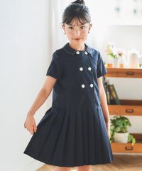 Tartine et Chocolat/ブロードマリンプリーツワンピース(100~140cm)/508194696