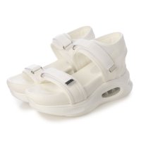 Mafmof/マフモフ Mafmof Mafmof(マフモフ)8cmエアー入りフラットクッショニングソールスポーツサンダル/508205556
