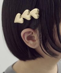 GOLDY/ゴールディ GOLDY ハートモチーフ ヘアクリップ 6250309/508205643