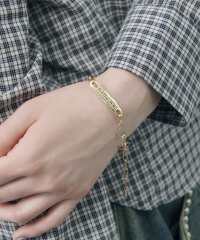 GOLDY/ゴールディ GOLDY プレイフル マインド プレート ブレスレット 4250201/508205670