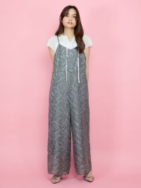 QUEENS COURT/クイーンズコート QUEENS COURT シアージャカードドットサロペット≪手洗い可能≫/508206082