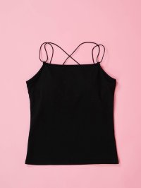 QUEENS COURT/クイーンズコート QUEENS COURT カップ付きストラップキャミソール≪手洗い可能≫/508206083