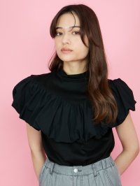 QUEENS COURT/クイーンズコート QUEENS COURT シルケットカットフリルトップス≪手洗い可能≫/508206430