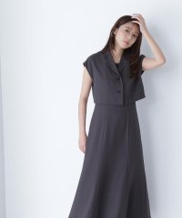 NATURAL BEAUTY BASIC/ショートジャケット＆ワンピースセット/508206473