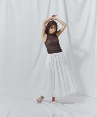NATURAL BEAUTY BASIC/タフタギャザーバルーンスカート/508206474