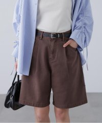 FREE'S MART/タックハーフデニムパンツ/508206485