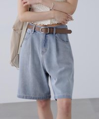 FREE'S MART/タックハーフデニムパンツ/508206485