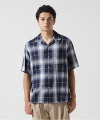 AVIREX/ONE POINT OMBRE CHECK SHIRT / 半袖 ワンポイント オンブレチェックシャツ / AVIREX / アヴィレックス/508206494