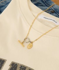 AMERICAN HOLIC/アメリカンホリック AMERICAN HOLIC ステンレス コイン マンテル ネックレス/508206575