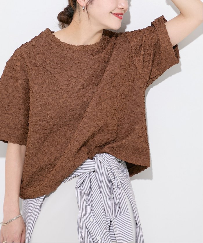 WEB限定追加》シャーリングハーフスリーブTシャツ(508206650