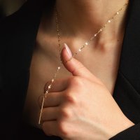 Noelmarket/ノエルマーケット Noelmarket ネックレス 金属アレルギー対応 レディース ジュエリー 18kコーティング ステンレス シンプル 大人 おしゃれ/508206767