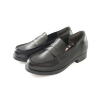 AmiAmi/アミアミ AmiAmi [アミアミ] 学生靴 学生ローファー インヒール レディース 靴 黒 美脚 SY404/508206778