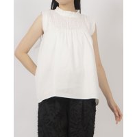 STYLEBLOCK/スタイルブロック STYLEBLOCK リネンタッチシャーリングノースリーブブラウス/508206807