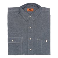 KRIFF MAYER/クリフ メイヤー KRIFF MAYER シャンブレー刺繍ワークシャツ/508206812