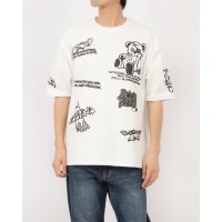 JEANS MATE/ジーンズメイト JEANS MATE DESERT SPORTS WEAR 総柄 BIG Tシャツ/508206840