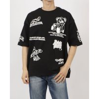 JEANS MATE/ジーンズメイト JEANS MATE DESERT SPORTS WEAR 総柄 BIG Tシャツ/508206840