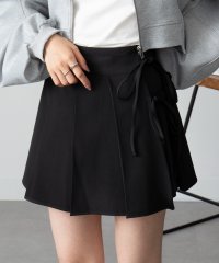 MAGASIN DE MODE Onjna/マガジンデモードオンジェナ MAGASIN DE MODE Onjna Layered wrap pleats skirt / レイヤード ラッププリーツスカー/508206843