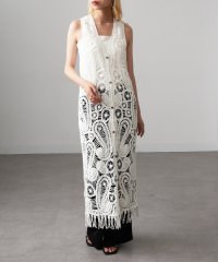 MAGASIN DE MODE Onjna/マガジンデモードオンジェナ MAGASIN DE MODE Onjna かぎ針ペイズリーガウンワンピース trc/508206852