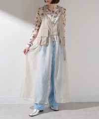 MAISON BREEZE reveur/メゾンブリーズレヴール MAISON BREEZE reveur タクティカルベストオーガンジーワンピース trc/508206856