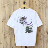 TopIsm/トップイズム TopIsm Tシャツ メンズ 半袖 刺繍入り スカジャンの柄Tシャツ コットン100% 綿100% クルーネック 男女兼用 ユニセックス 和柄 /508206875