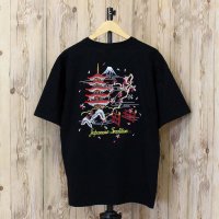 TopIsm/トップイズム TopIsm Tシャツ メンズ 半袖 刺繍入り スカジャンの柄Tシャツ コットン100% 綿100% クルーネック 男女兼用 ユニセックス 和柄 /508206875