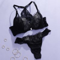 palissee/パリーゼ Palissee 【脇高】フロントホックブラ＆バックレースTバック 【返品不可商品】/508206951