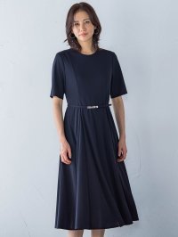 LAUTREAMONT/ロートレアモン LAUTREAMONT フィットアンドフレアワンピース≪洗濯機で洗える≫/508207183