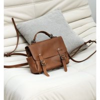 Tomieco/トミエコ Tomieco LEATHER 羊革スクエアバッグパック 2wayトートバッグ/508207211