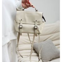 Tomieco/トミエコ Tomieco LEATHER 羊革スクエアバッグパック 2wayトートバッグ/508207211