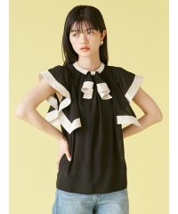 LILY BROWN/スクエアスリーブラッフルブラウス/508207257