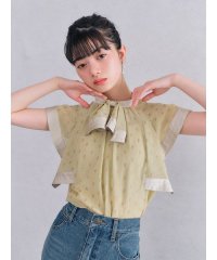 LILY BROWN/スクエアスリーブラッフルブラウス/508207257