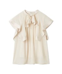 LILY BROWN/スクエアスリーブラッフルブラウス/508207257