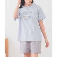 Honeys/ハニーズ Honeys サンリオキャラクターズ／ルームウェア（上下セット） ルームウェア 部屋着 上下セット セット サンリオキャラクターズ Tシャツ レディー/508207280
