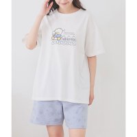 Honeys/ハニーズ Honeys サンリオキャラクターズ／ルームウェア（上下セット） ルームウェア 部屋着 上下セット セット サンリオキャラクターズ Tシャツ レディー/508207280
