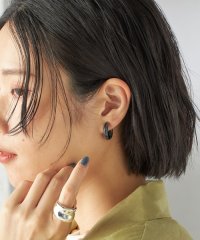 SHIPS WOMEN/樹脂 フープ イヤリング S/508207498