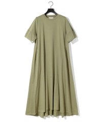 MIDIUMISOLID/MIDIUMISOLID for Ladies スリーブスイッチングAラインワンピース/508207548
