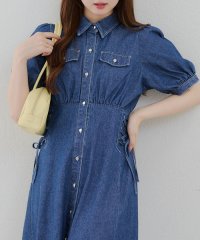 NICE CLAUP/OLIVE des OLIVE OUTLET/レースアップ前開きワンピース/508207634