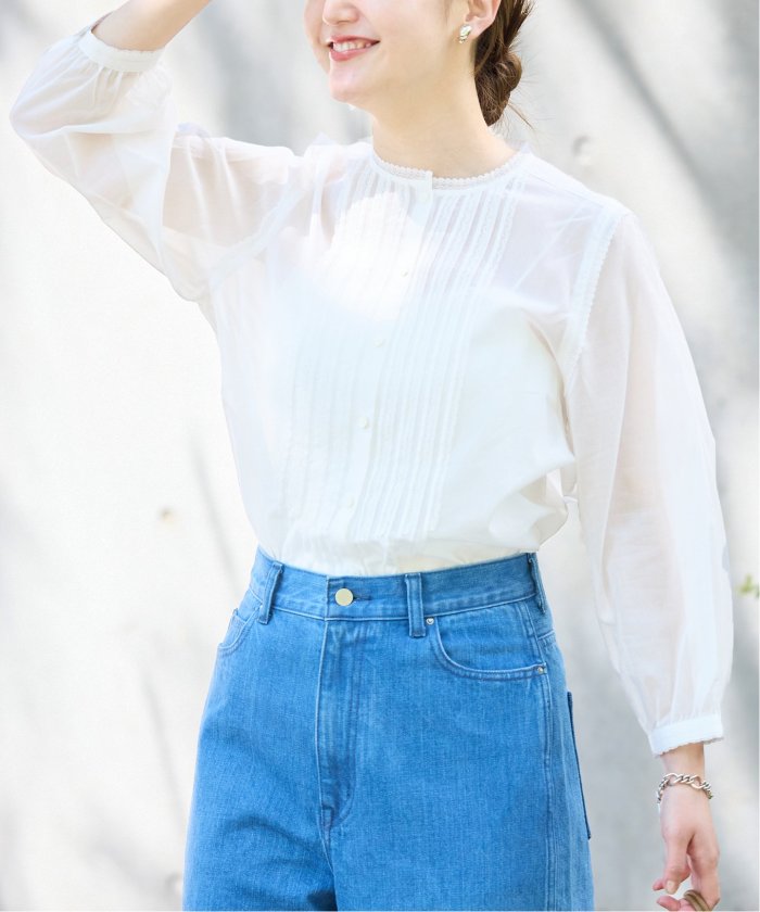 ファインコットンブラウス(508207670) | イエナ(IENA) - d fashion
