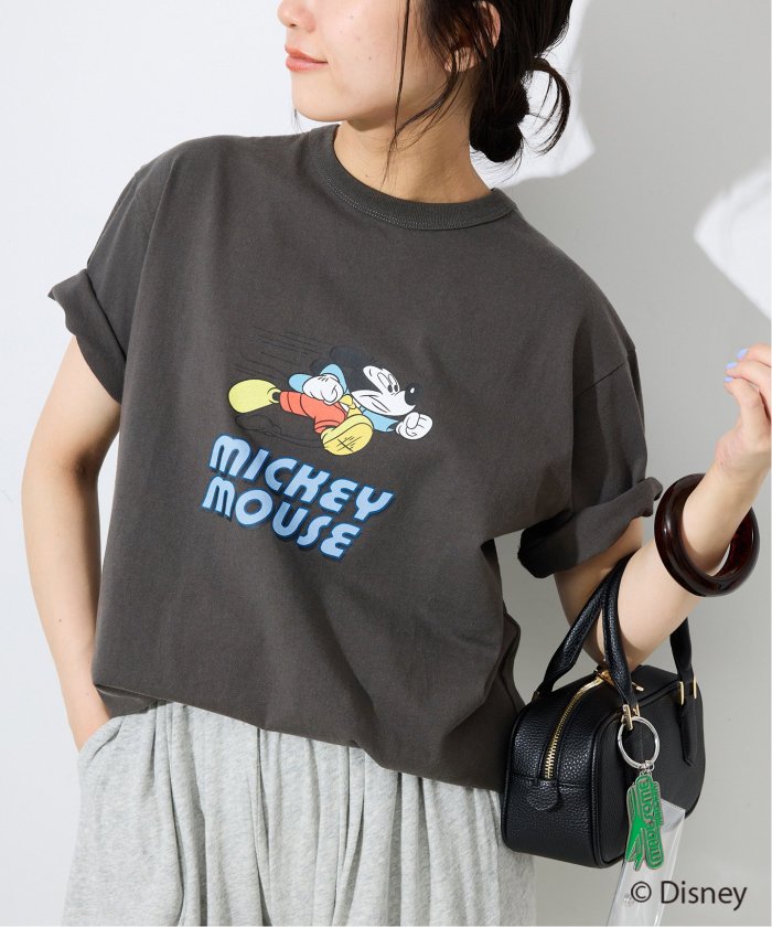 【新品未使用】Champion SLOBE別注 /Mickey/ Tシャツ SLOBE IENA｜Champion/チャンピオン SLOBE別注 /Mickey/ Tシャツ