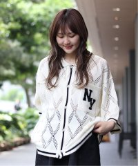 JOINT WORKS/ANNA SUI NYC/クロシェライクシアーニットポロシャツ/508207678