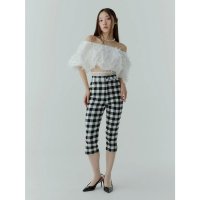 eimy istoire/エイミーイストワール eimy istoire ブロックチェックサブリナパンツ/508207728