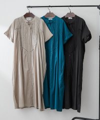 NICE CLAUP/OLIVE des OLIVE OUTLET/【インド綿100%】ストライプドビーワンピース/508207741