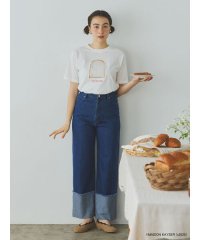 Samansa Mos2/【MAISON KAYSER】前後プリントTシャツ/508207746