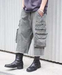 PULP/FOSTEX MCD / フォステックスエムシーディー ANTIQUE WASH  CUTOFF PARACHUTE/508207768