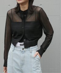journal standard  L'essage /【ROTATE/ロテート】Sheer Knit Cardigan：カーディガン/508207795