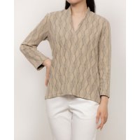 Phase Eight/フェイズ エイト Phase Eight Rena V Neck Textured Top/508207855
